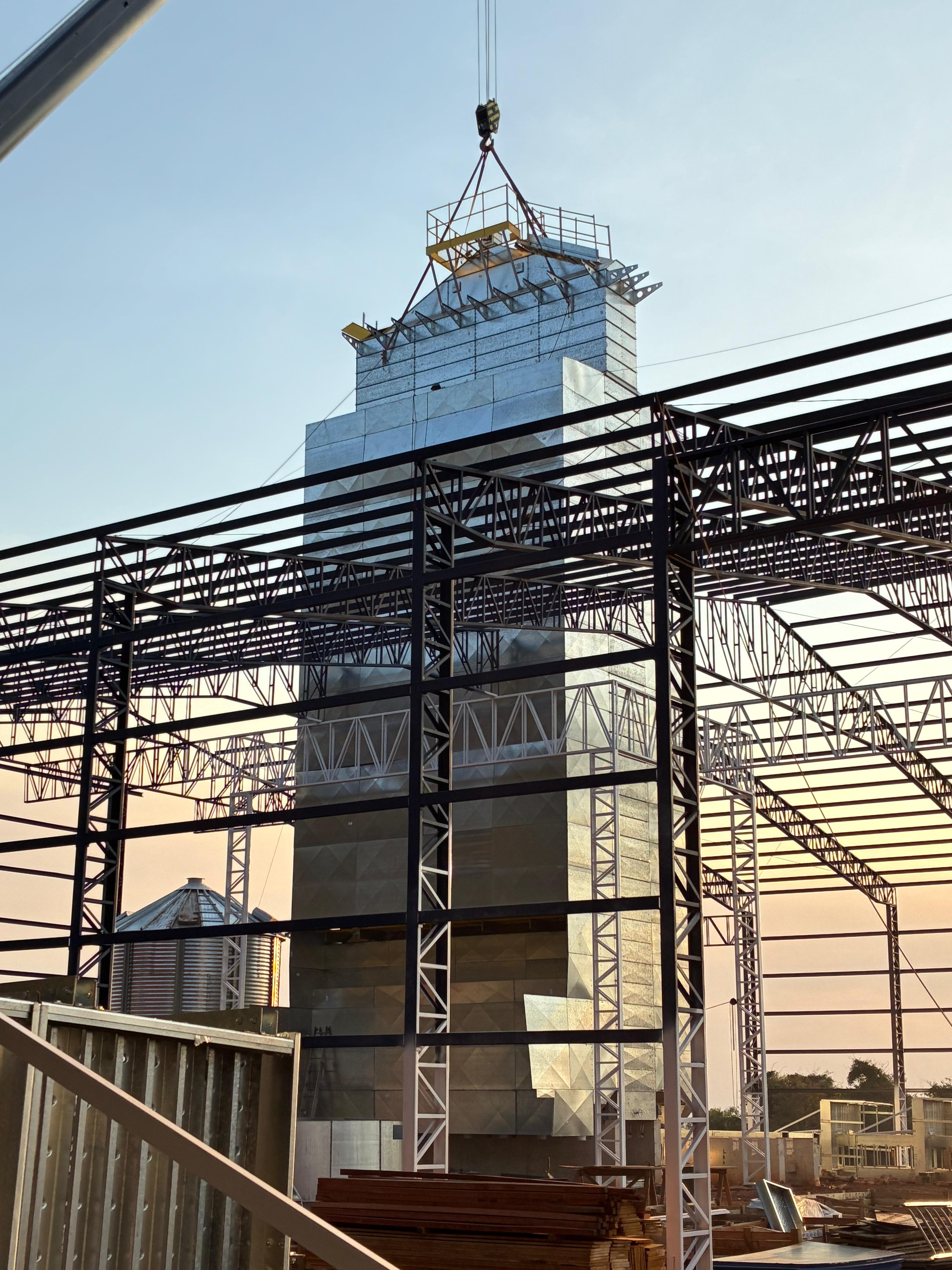 Obra em andamento
